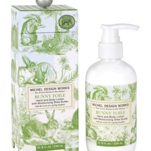 Michel Design Works Bunny Toile Hand and Body Lotion