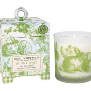 Michel Design Works Bunny Toile Soy Wax Candle