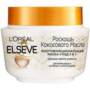 L'Oreal Paris Elseve Маска-уход 5-в-1 Роскошь кокосового масла