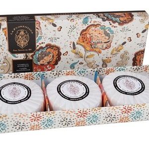 La Florentina Giardino Segreto Vanille and Sandal Wood Soap Set