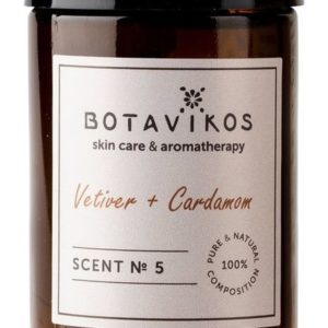 Botavikos Natural Massage Aroma Candle Scent № 5 Vetiver-Cardamom