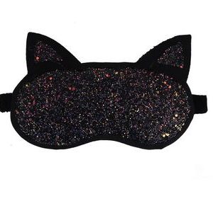 Pakcare Hot & Cold Glitter Animals Cat Eye Mask