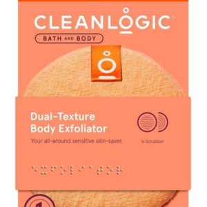 Cleanlogic Bath & Body Dual-Texture Body Exfoliator