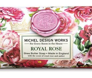 Michel Design Works Royal Rose Large Bath Soap Bar