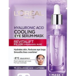 L'Oreal Paris Revitallift Filler Hyalorinic Acid Cooling Eye-Serum Mask