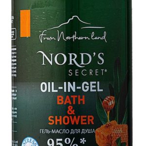 Nord's Secret Bath & Shower Oil-In-Gel Spicy Almond & Alpine Honey