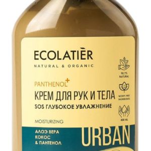Ecolatier Urban Moistruzing Panthenol+ Крем для рук & тела SOS Глубокое увлажнение