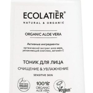 Ecolatier Organic Aloe Vera Тоник для лица Очищение & увлажнение