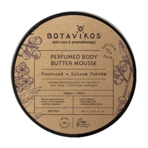 Botavikos Perfumed Body Butter Mousse Rosewood Litsea Cubeba