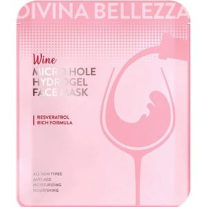 DiVina Bellezza Micro Hole Wine Hydrogel Face Mask
