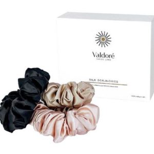 Valdore Set of Silk Hair Scrunchier