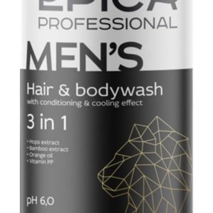 Epica Professional Men's 3 in 1 Hair and Bodywash