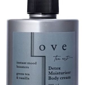 Love Tea Art Detox Moisturizer Body Cream Vanilla
