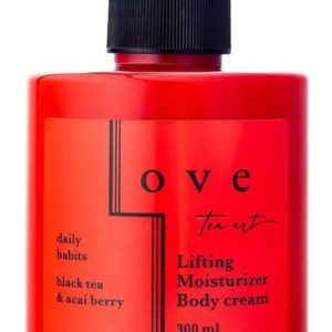 Love Tea Art Lifting Moisturizer Body Cream Black Tea and Acai Berry