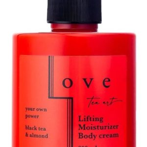 Love Tea Art Lifting Moisturizer Body Cream Black Tea and Almond