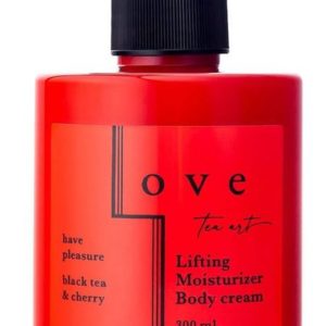 Love Tea Art Lifting Moisturizer Body Cream Black Tea and Cherry