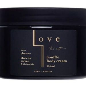 Love Tea Art Soufflé Body Cream Black Tea and Cognac Chocolate