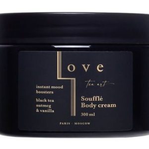 Love Tea Art Soufflé Body Cream Black Tea and Nutmeg Vanilla