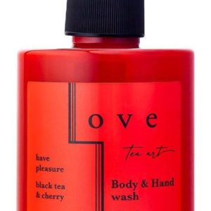 Love Tea Art Body and Hand Wash Black Tea and Cherry