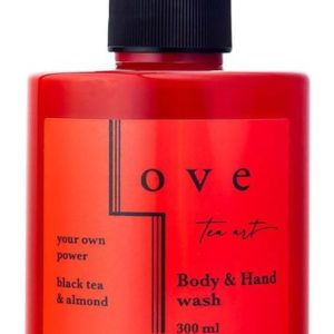 Love Tea Art Body and Hand Wash Black Tea and Almond