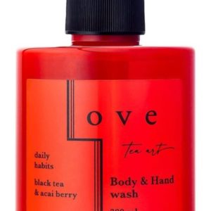 Love Tea Art Body and Hand Wash Black Tea and Acai Berry