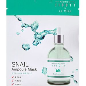 Premium Jigott&La Miso Snail Ampoule Mask