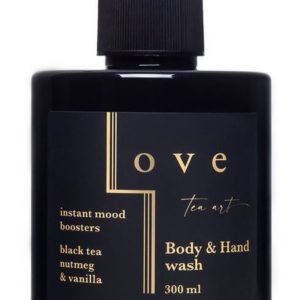 Love Tea Art Body and Hand Wash Black Tea and Nutmeg Vanilla