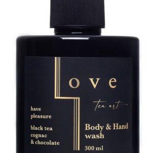 Love Tea Art Body and Hand Wash Black Tea and Cognac Chocolate