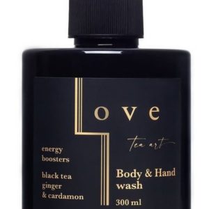 Love Tea Art Body and Hand Wash Black Tea and Ginger Cardamon