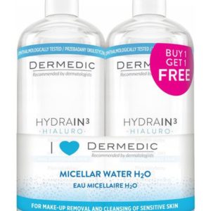 Dermedic Hydrain3 Hialuro Micellar Water H20 Set