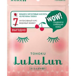 LuLuLun Face Mask Cherry Tohoku 7 Pack