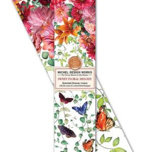 Michel Design Works Sweet Floral Melody Drawer Liners