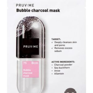 Pruv:Me Bubble Charcoal Mask