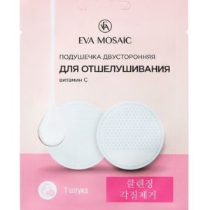 Eva Mosaic Подушечка двусторонняя для отшелушивания