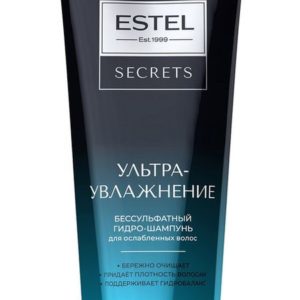 Estel Secrets Ультра-увлажнение Бессульфатный гидро-шампунь
