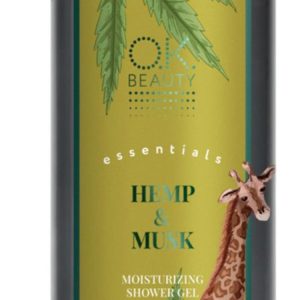 O.K.Beauty Essentials Hemp&Musk Moisturizing Shower Gel