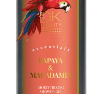 O.K.Beauty Essentials Papaya&Macadamia Moisturizing Shower Gel