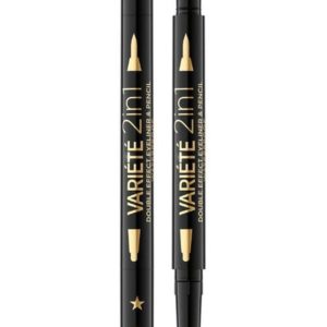 Eveline Variete Double Effect Eyeliner & Pensil