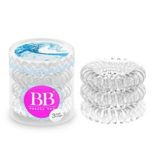 Beauty Bar Hair-Rings Clear