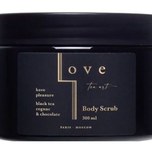 Love Tea Art Body Scrub Black Tea and Cognac Chocolate