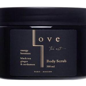 Love Tea Art Body Scrub Black Tea and Ginger Cardamon