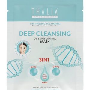 Thalia Natural Beauty Deep Cleansing Oil & Spot Control 3-in-1 Mask