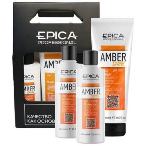 Epica Professional Amber Shine Organic Set