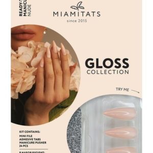 Miamitats Gloss Collection Ready-to-Wear Manicure Nude