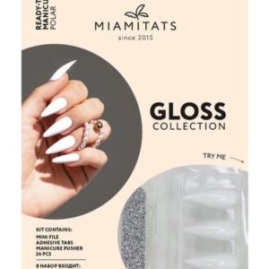 Miamitats Gloss Collection Ready-to-Wear Manicure Polar