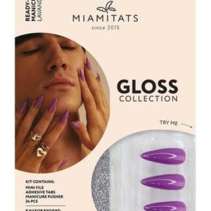 Miamitats Gloss Collection Ready-to-Wear Manicure Lavander
