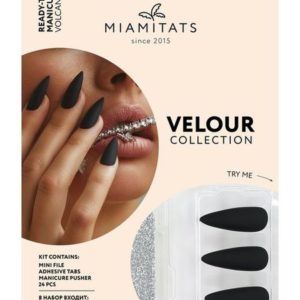 Miamitats Velour Collection Ready-to-Wear Manicure Volcanic