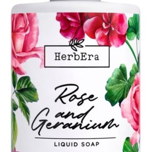 HerbEra Rose and Geranium Liquid Soap