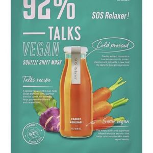 Missha Talks Vegan Squeeze Sheet Mask SOS Relaxer