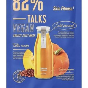 Missha Talks Vegan Squeeze Sheet Mask Skin Fitness